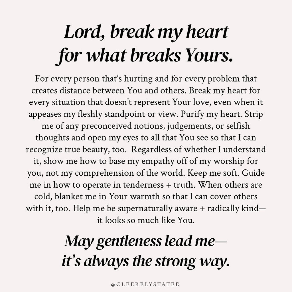 May gentleness lead me
