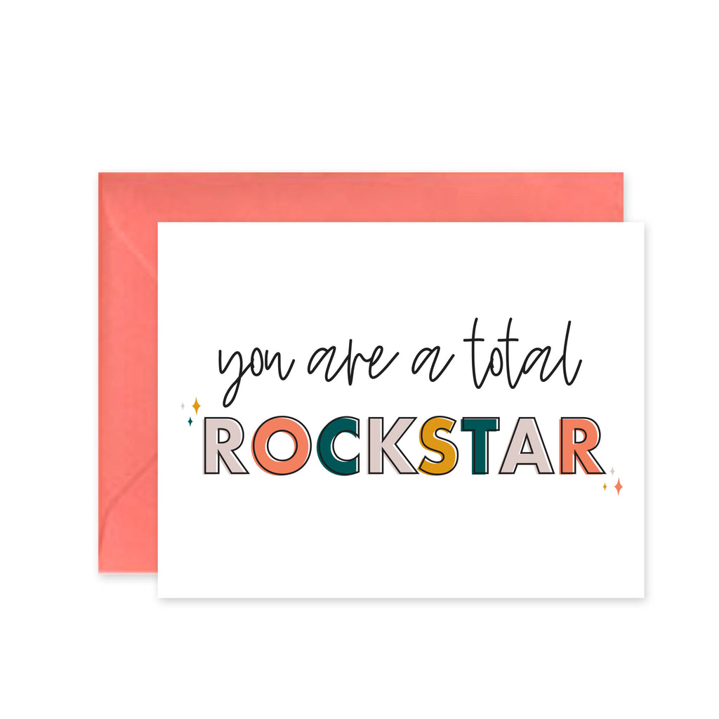 Total Rockstar - Greeting Card