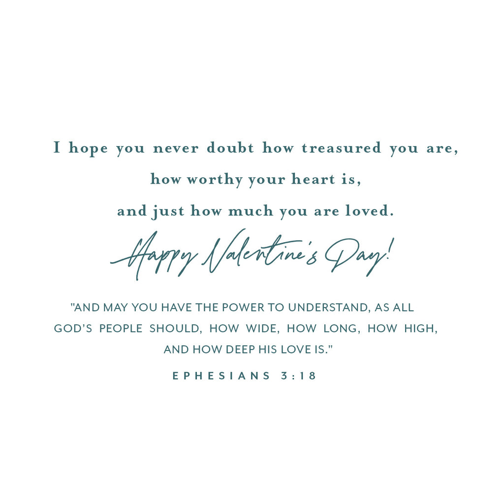 Valentine's Day Enclosure Card