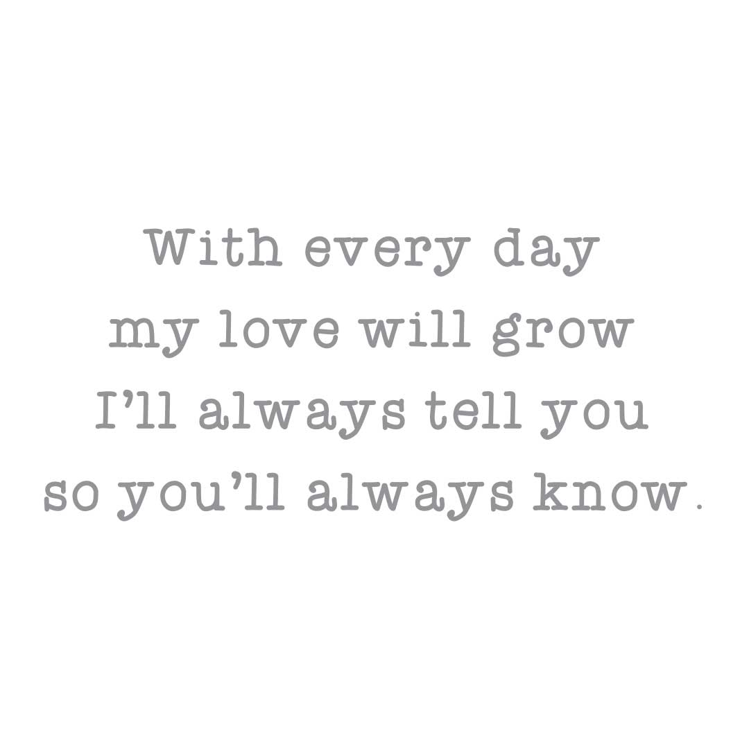 Oh How I Love You Swaddle Cleerely Stated