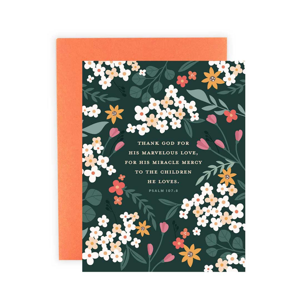 Marvelous Love - Greeting Card