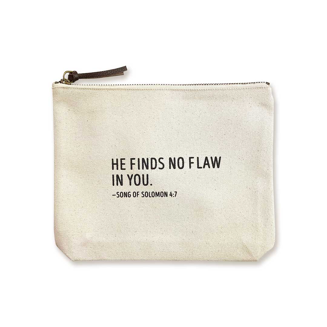 Bible Verse - Be Still Zipper Pouch for Sale by walk-by-faith