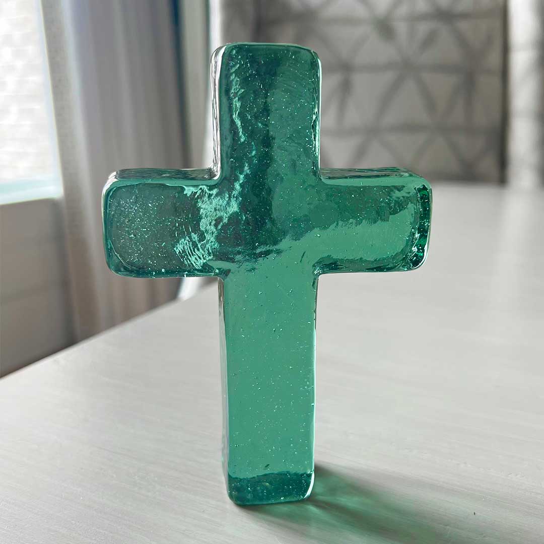 Seaglass Green Cross Occasion Gift Box