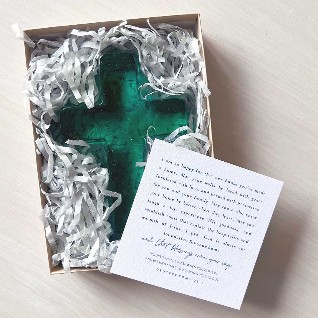 Seaglass Green Cross Occasion Gift Box