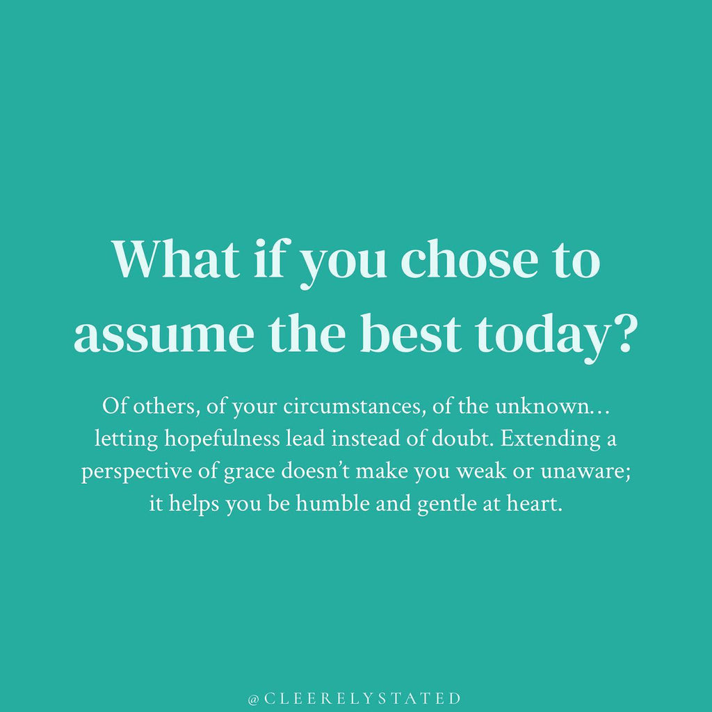 Assume the BEST