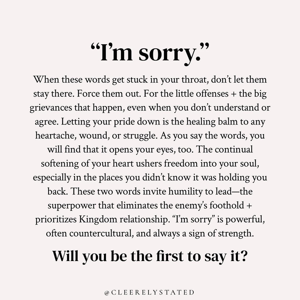 Will you be the first to say it?