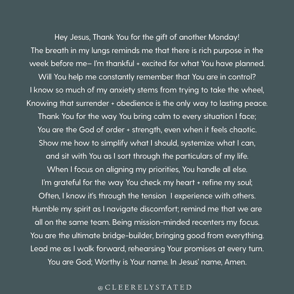 I am thankful + excited for what You have planned.
