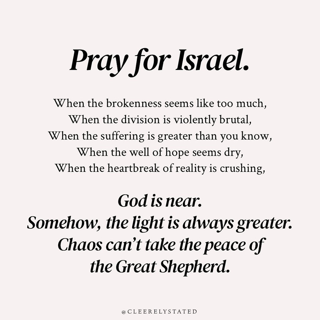 Chaos can't take the peace of the Great Shepherd.