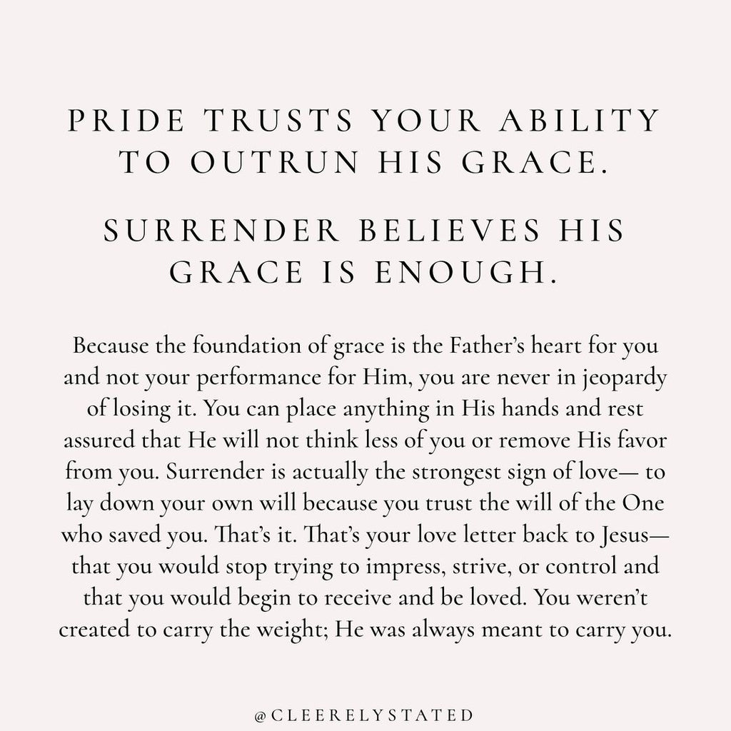 Pride vs. Surrender