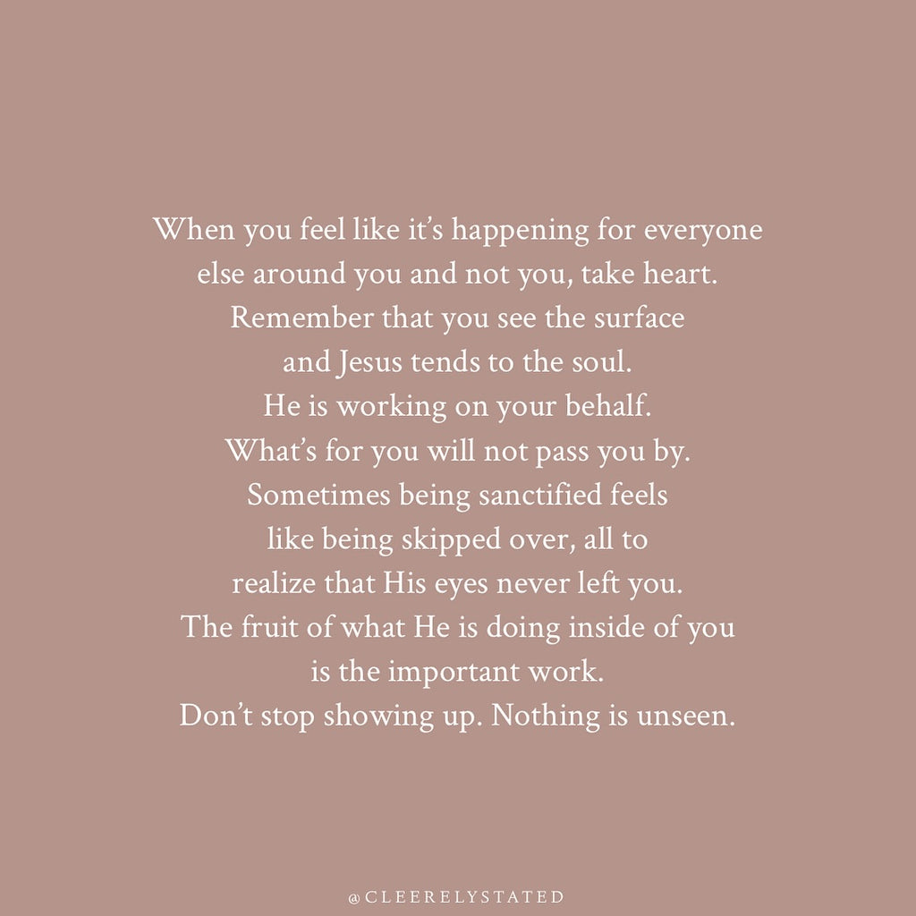 What's for you will not pass you by
