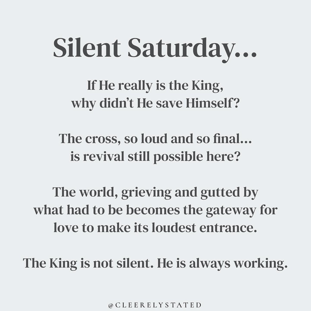 Silent Saturday
