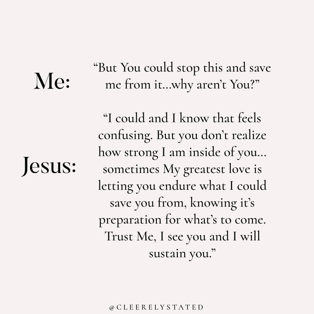He's not withholding good.