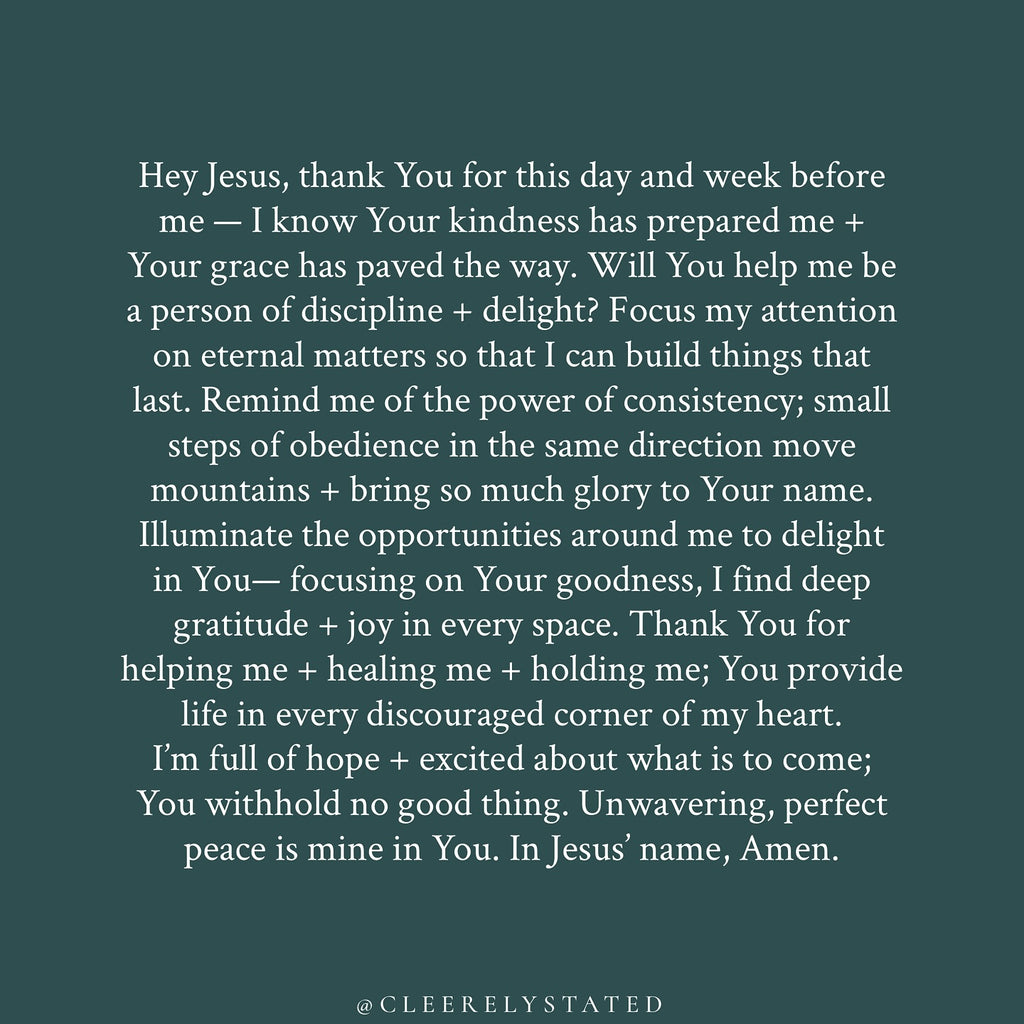 Your grace has paved the way