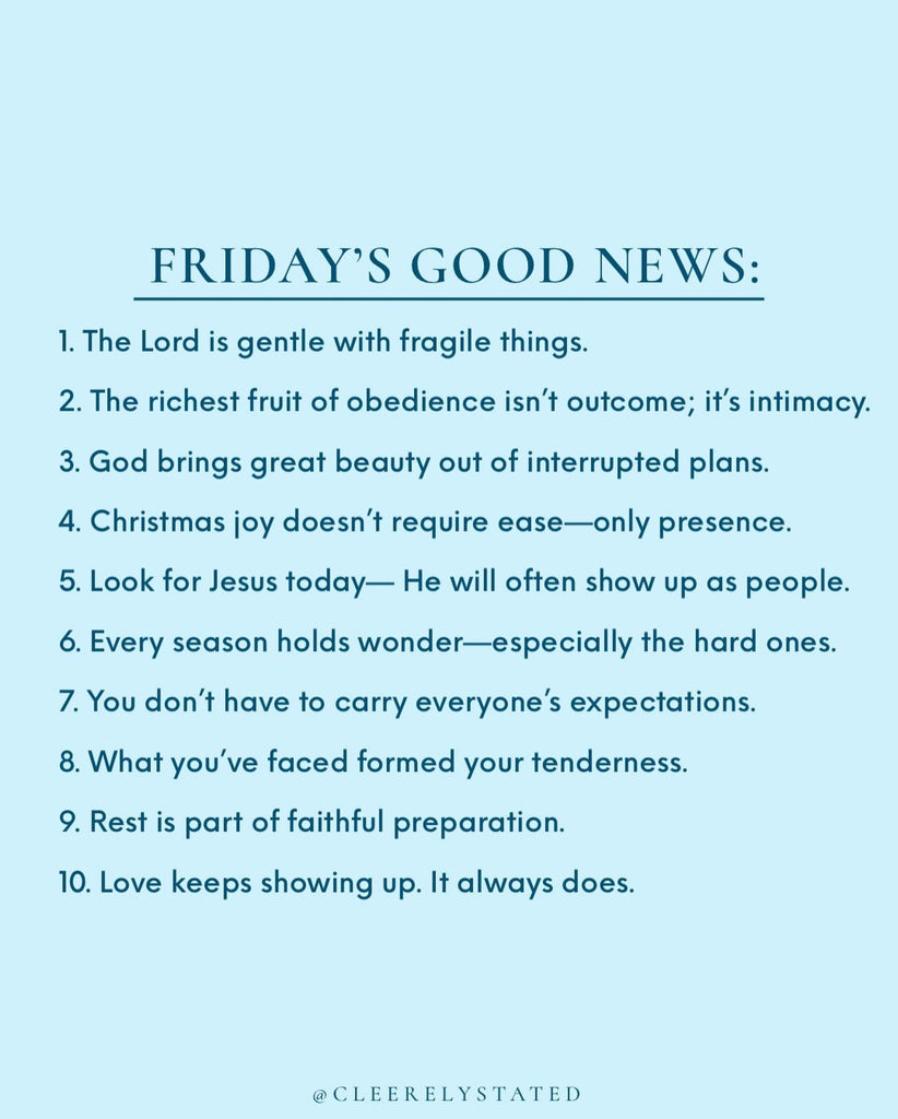 The Lord is gentle with fragile things