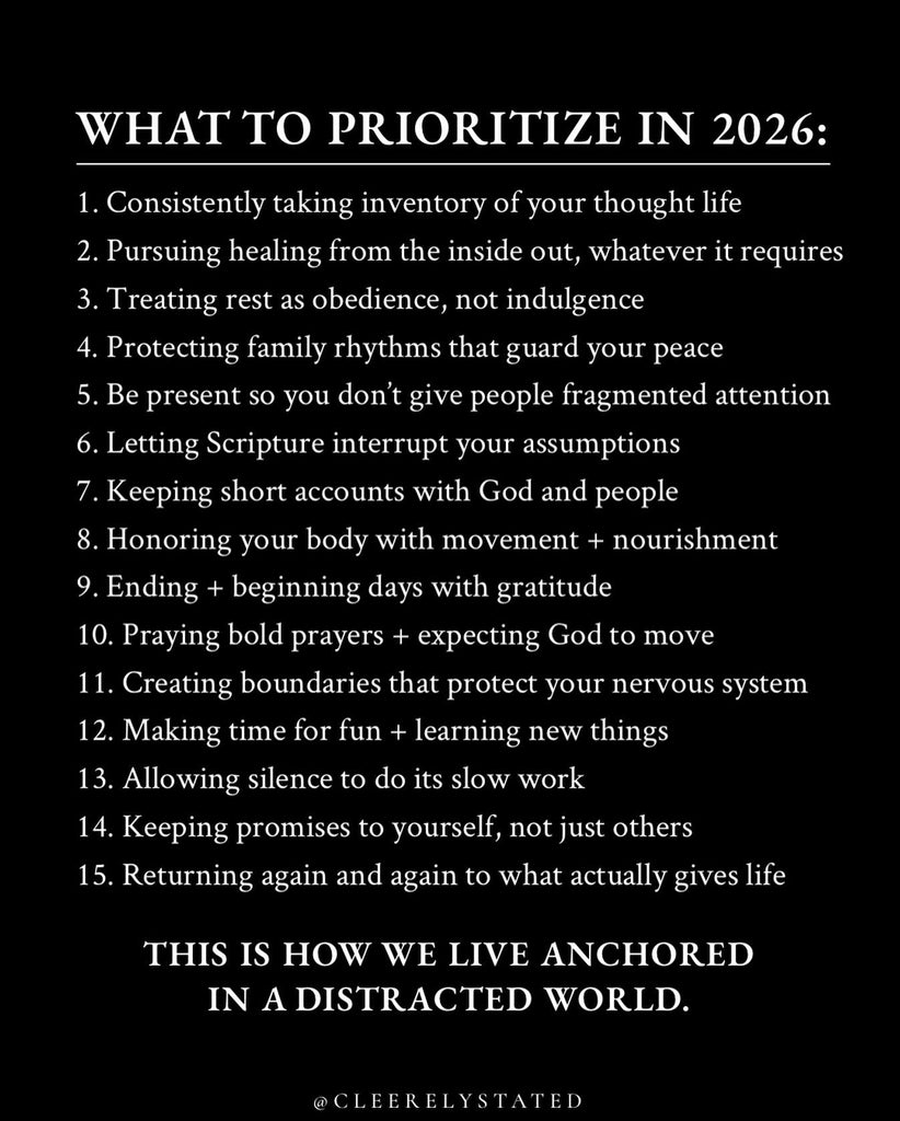 What to prioritize in 2026
