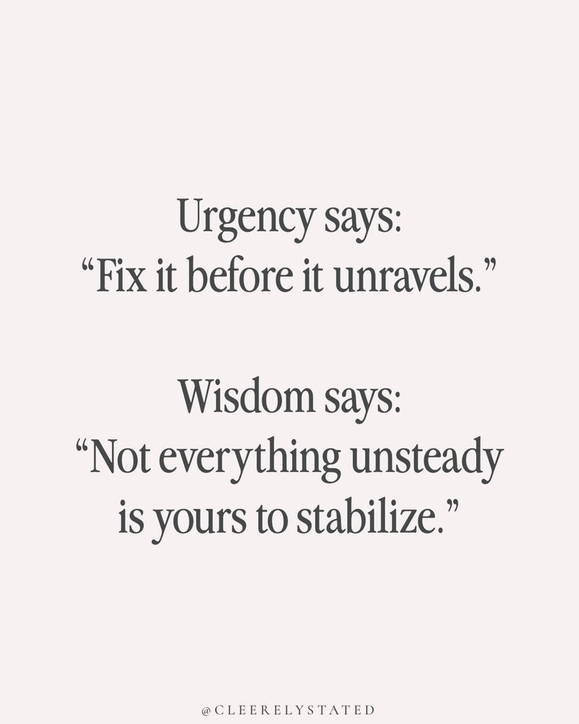 You are called to be faithful, not all-powerful