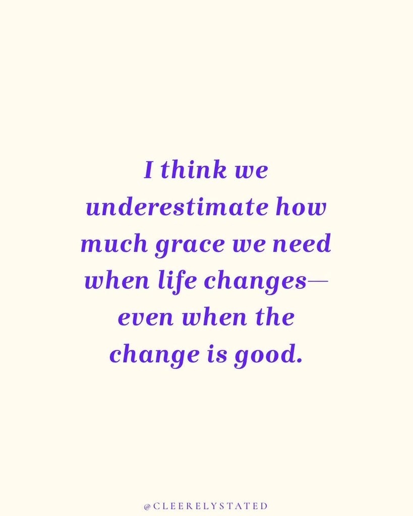 Transition calls for grace