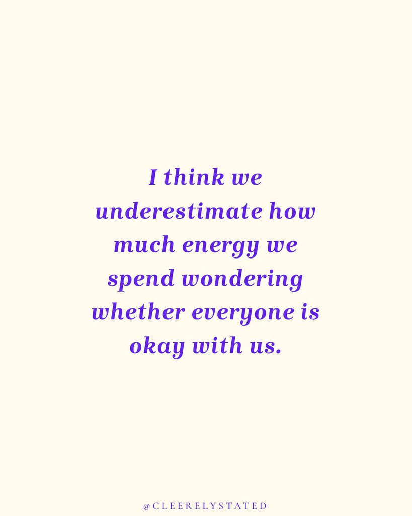 The difference between conviction and self-evaluation