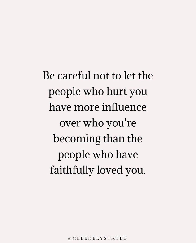 Don't let your wounds write the narrative