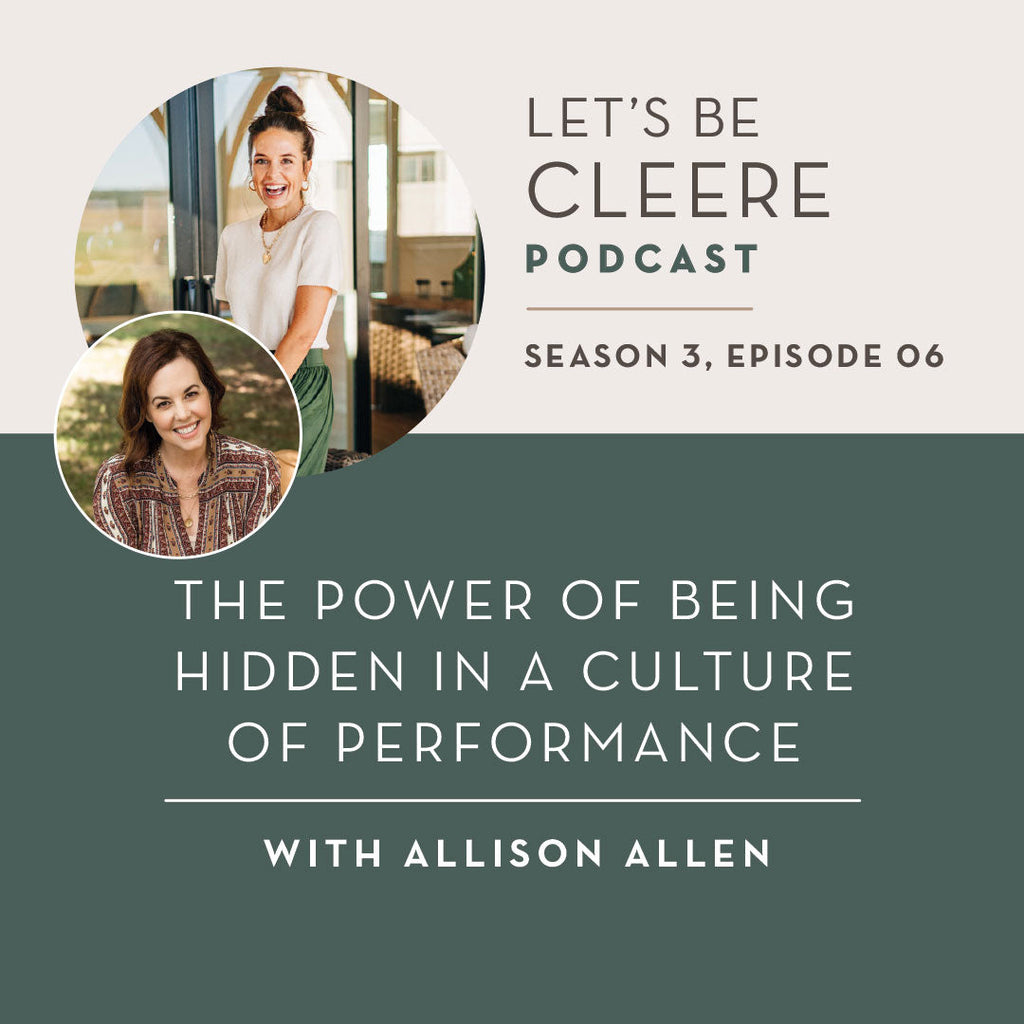 S3 EP06: The power of being hidden in a culture of performance with Allison Allen