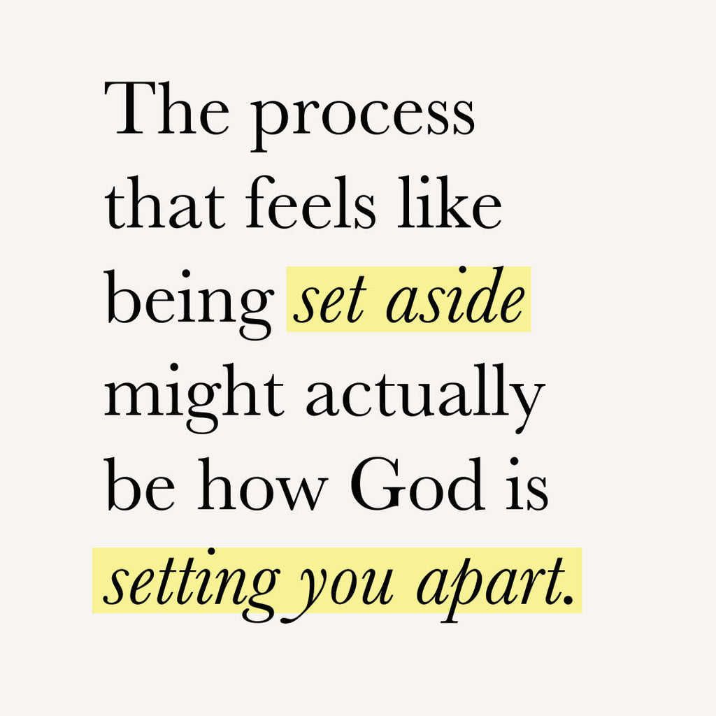 He hasn’t overlooked you; He is helping you develop the spirit of an overcomer.