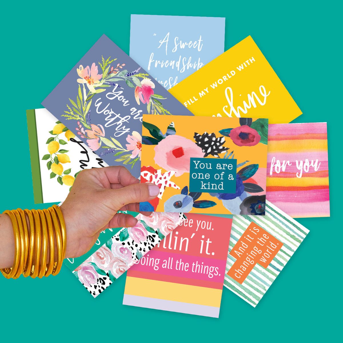 Individual Greeting Cards Cleerely Stated