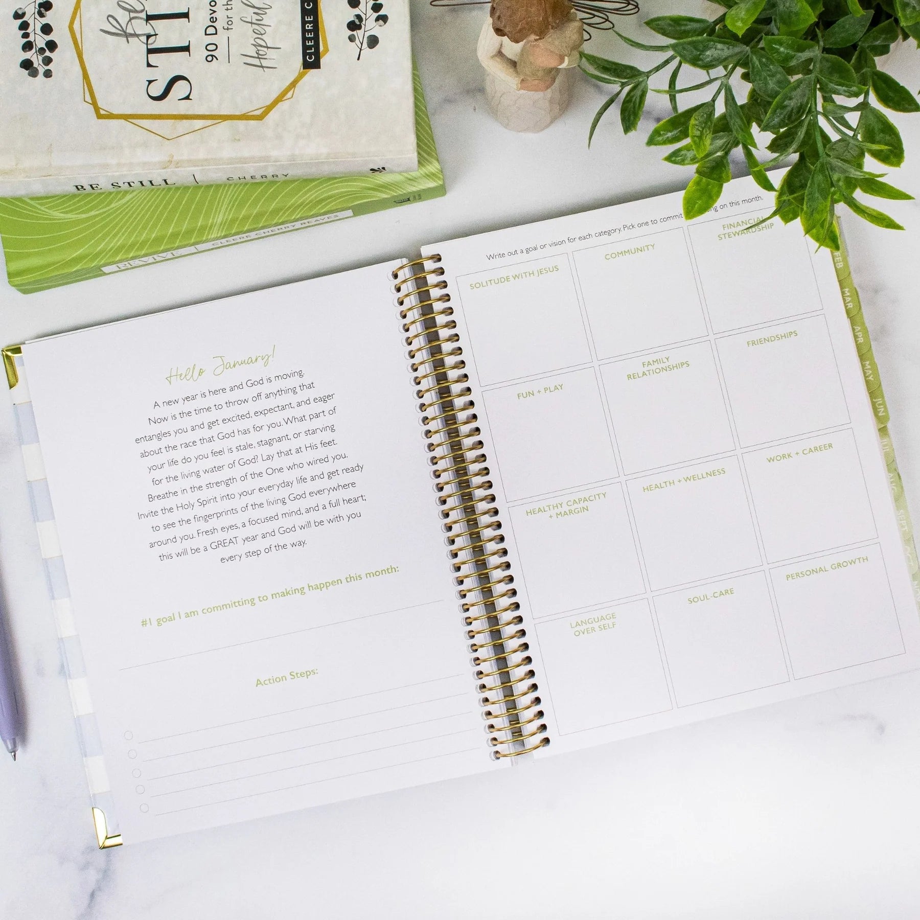 bloom X Cleerely Stated 2026 Planner