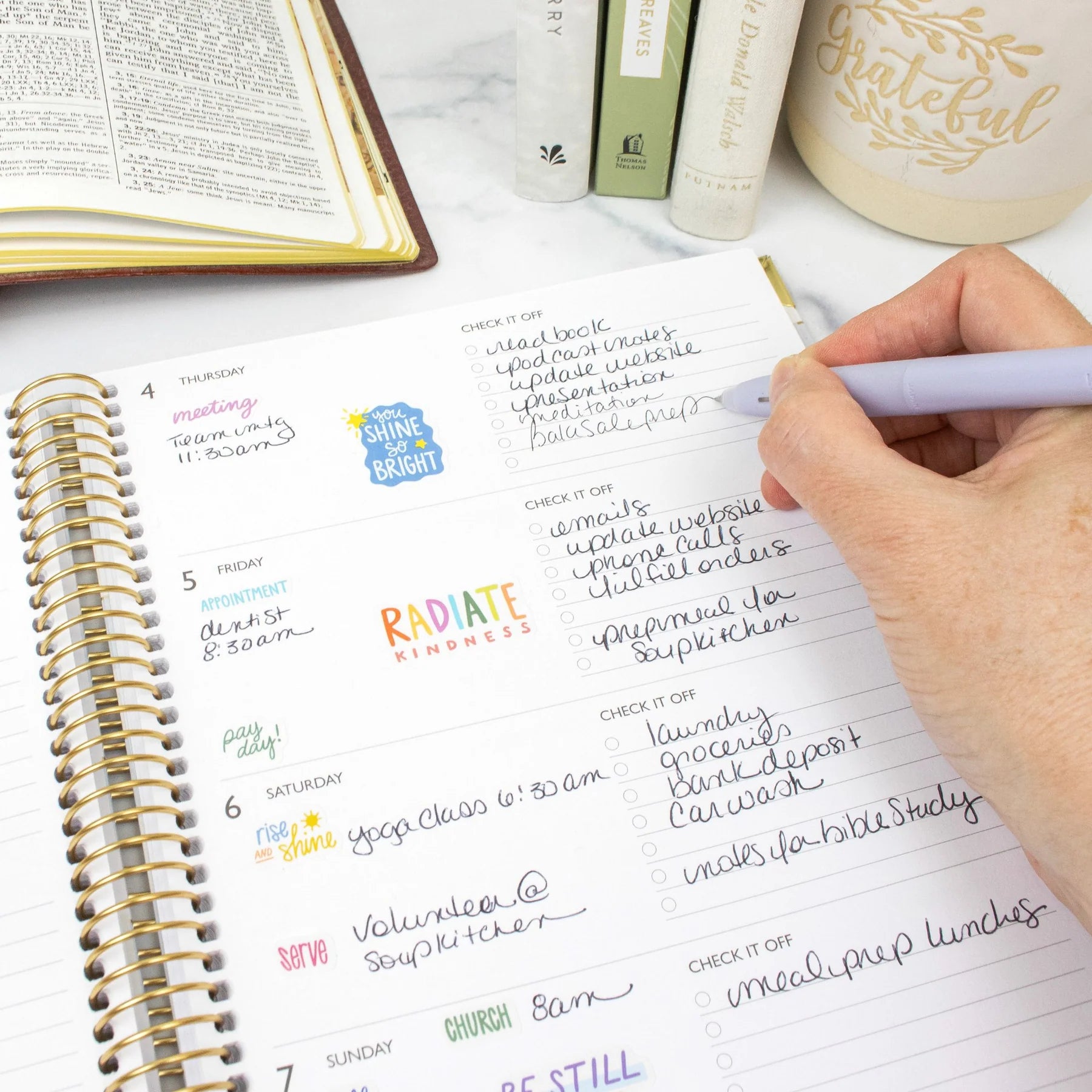 bloom X Cleerely Stated 2026 Planner