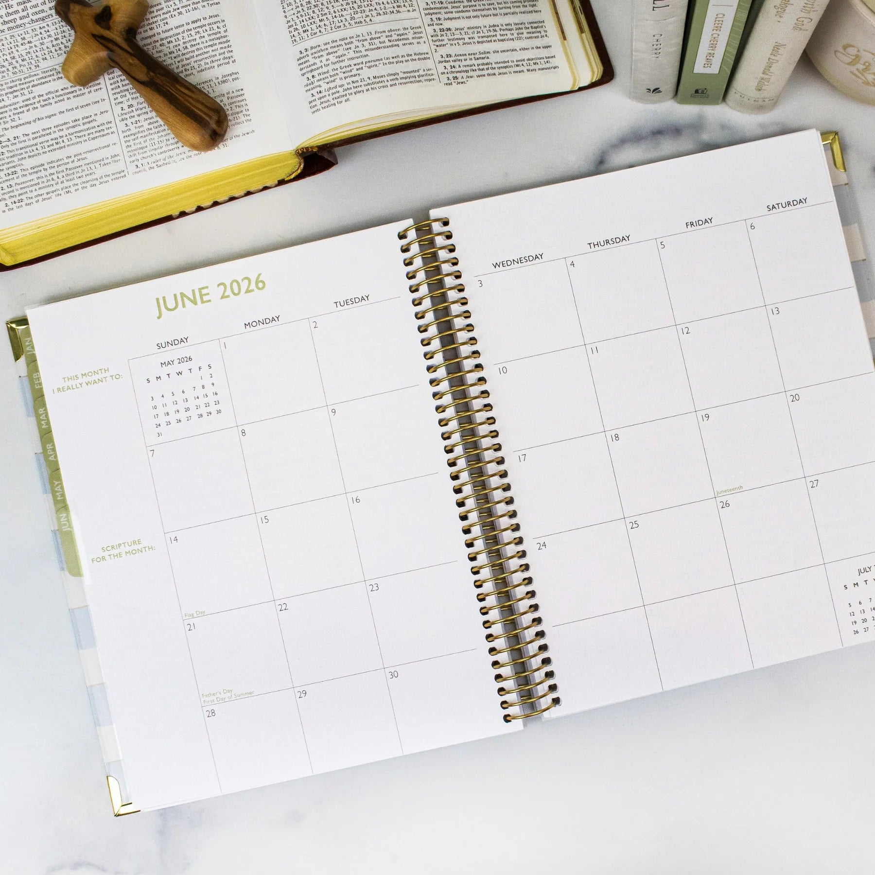bloom X Cleerely Stated 2026 Planner