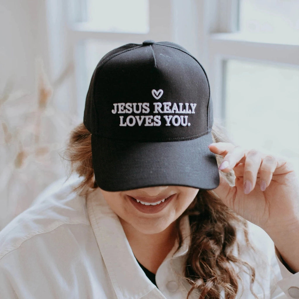 Jesus Really Love You Hat
