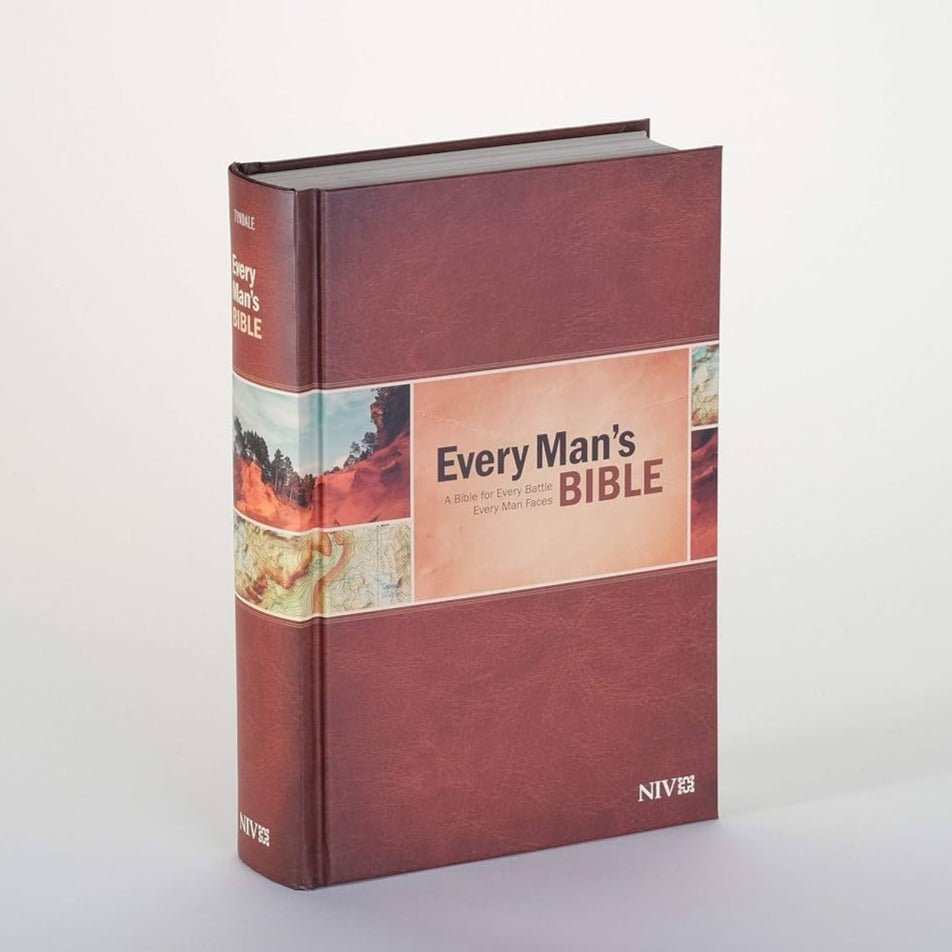 Every Man's Bible NLT: A Bible for Every Battle Every Man Faces