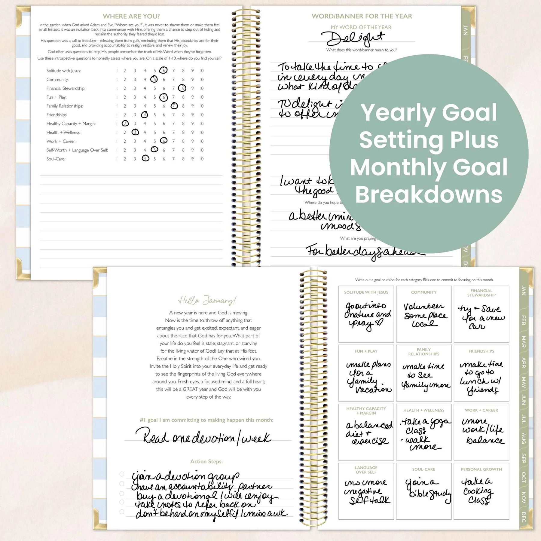 bloom X Cleerely Stated 2026 Planner