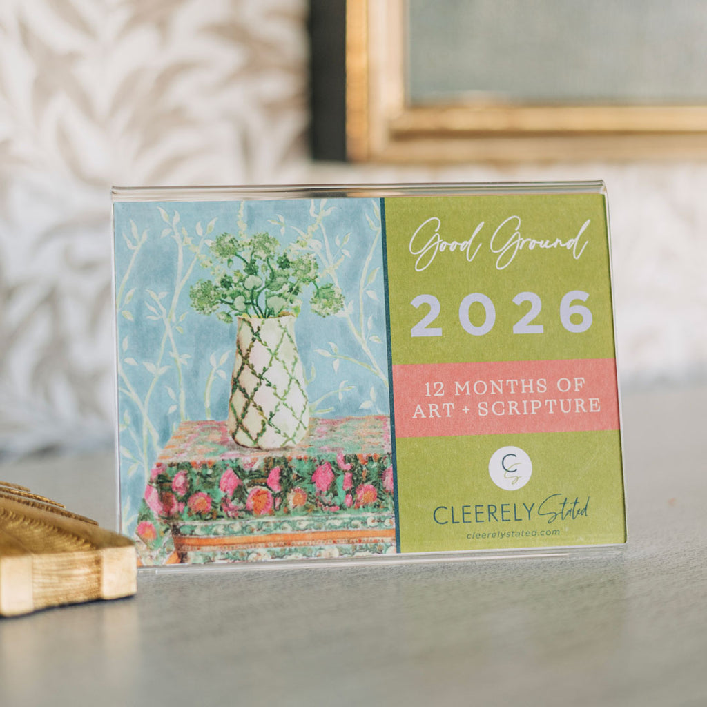 2026 Calendar w/Stand