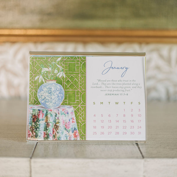 2026 Calendar w/Stand