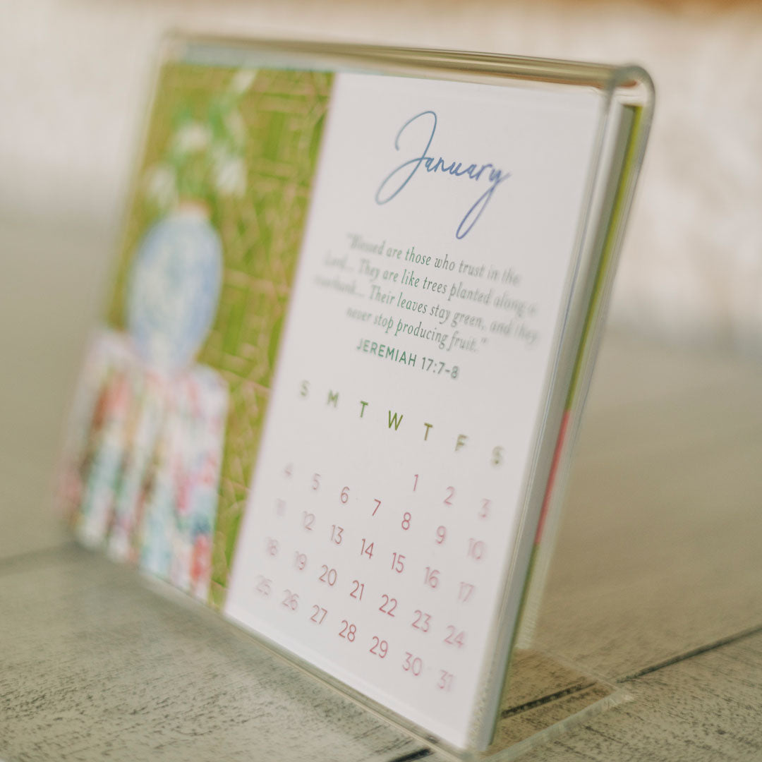 2026 Calendar w/Stand