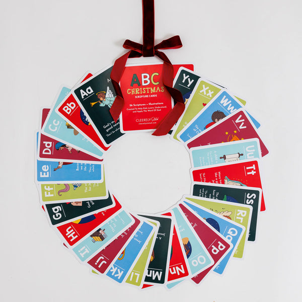 ABC Christmas Scripture Cards