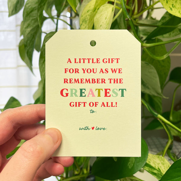 Set of 25 Gift Tags