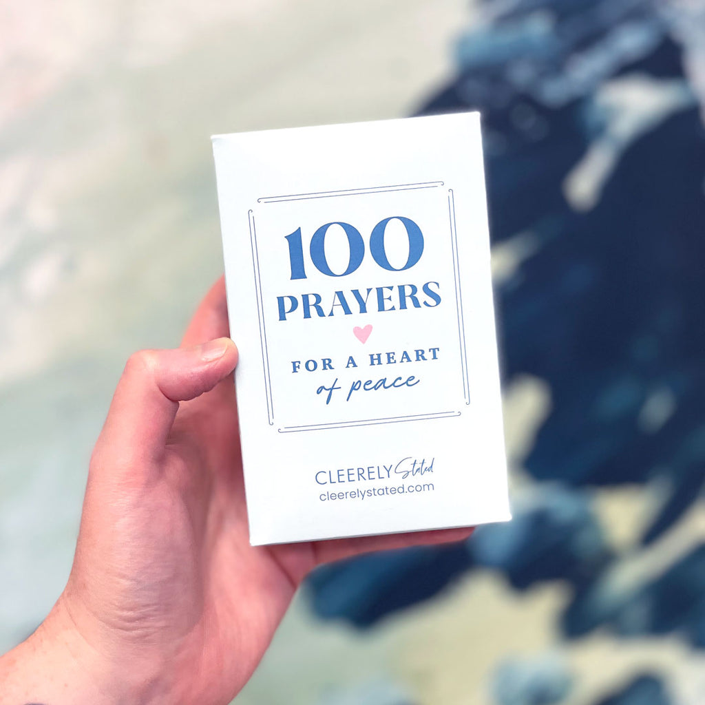 100 Prayers for a Heart of Peace – Cleerely Stated