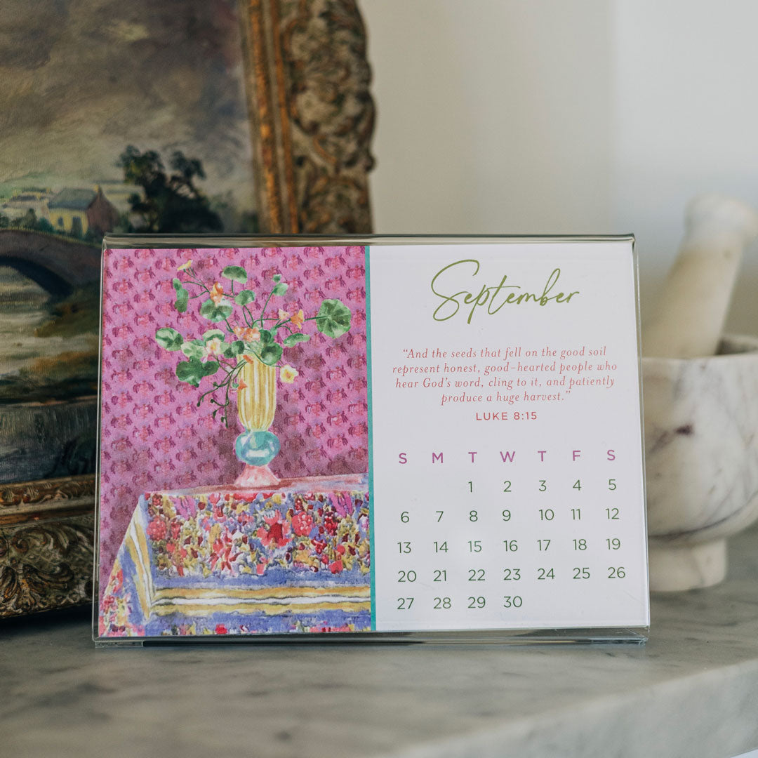2026 Calendar w/Stand