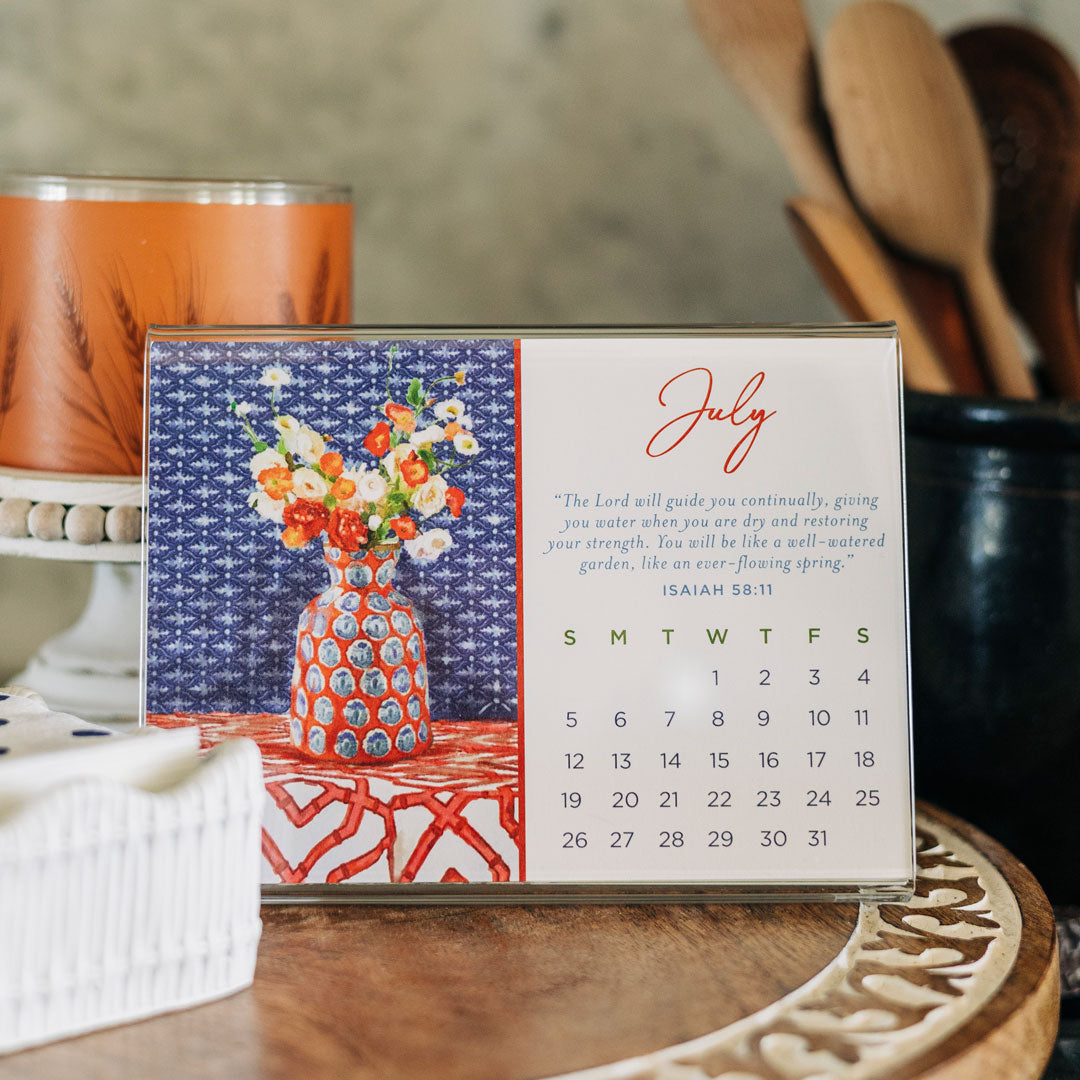 2026 Calendar w/Stand