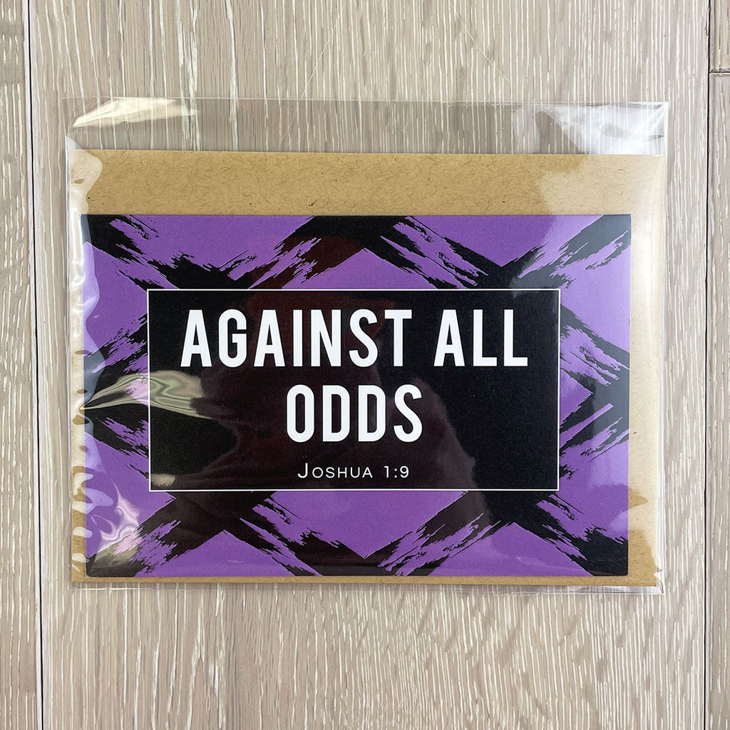Against All Odds Greeting Card