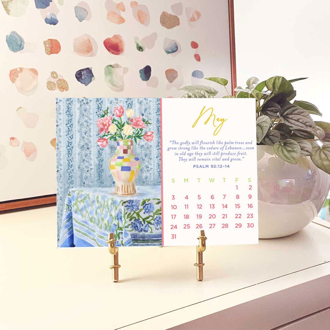 2026 Calendar w/Stand