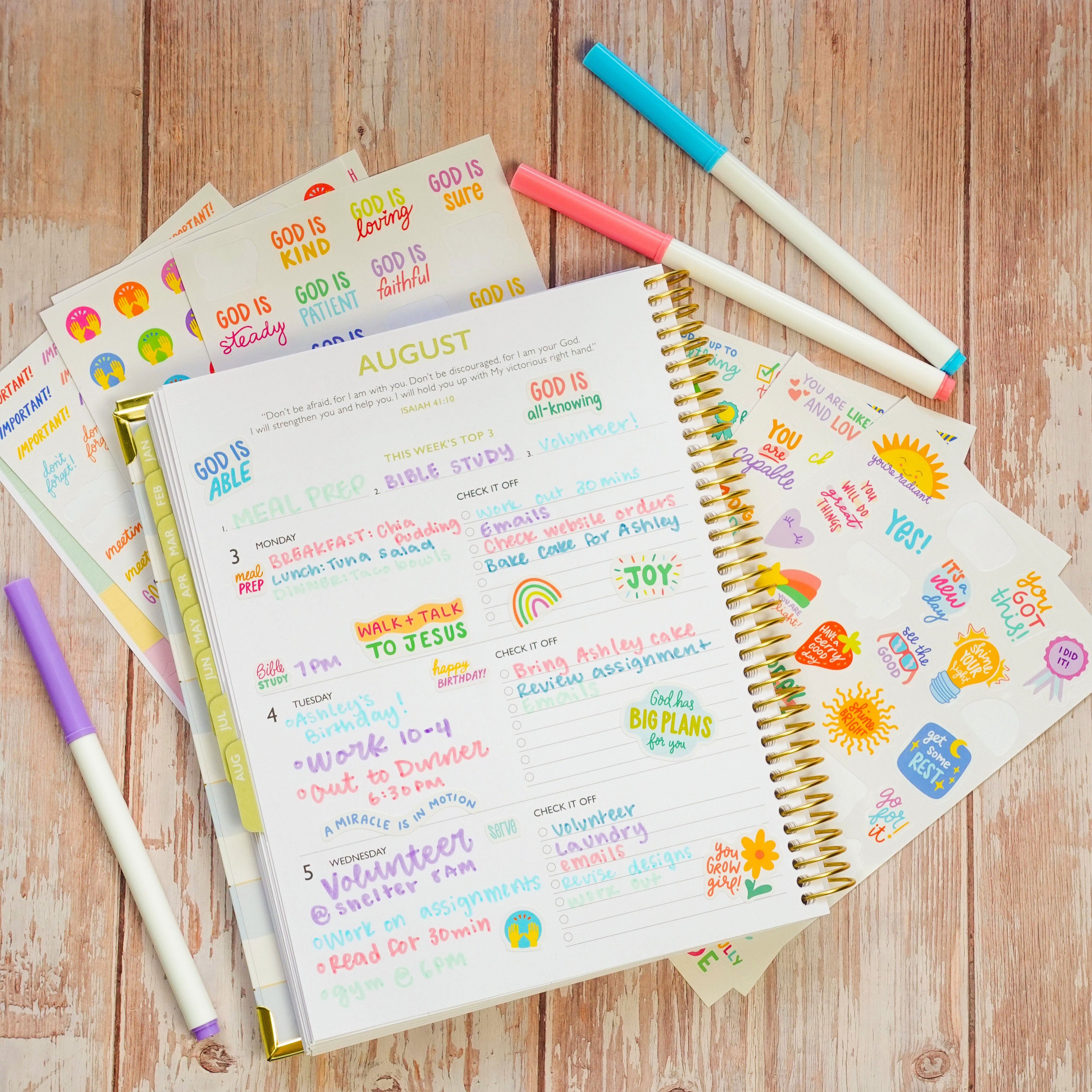 bloom X Cleerely Stated 2026 Planner