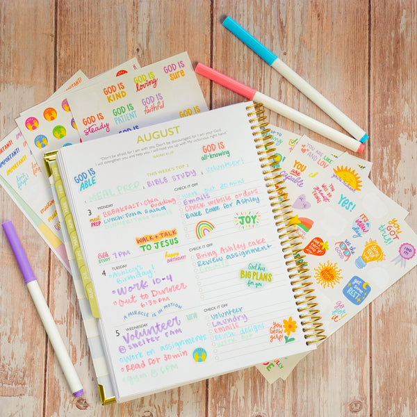 bloom X Cleerely Stated 2026 Planner