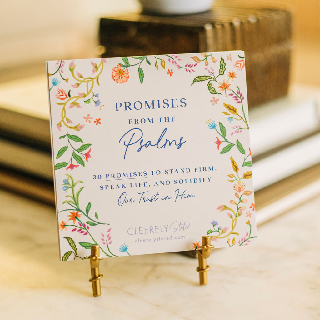 Promises from the Psalms w/Stand *DEAL OF THE DAY*