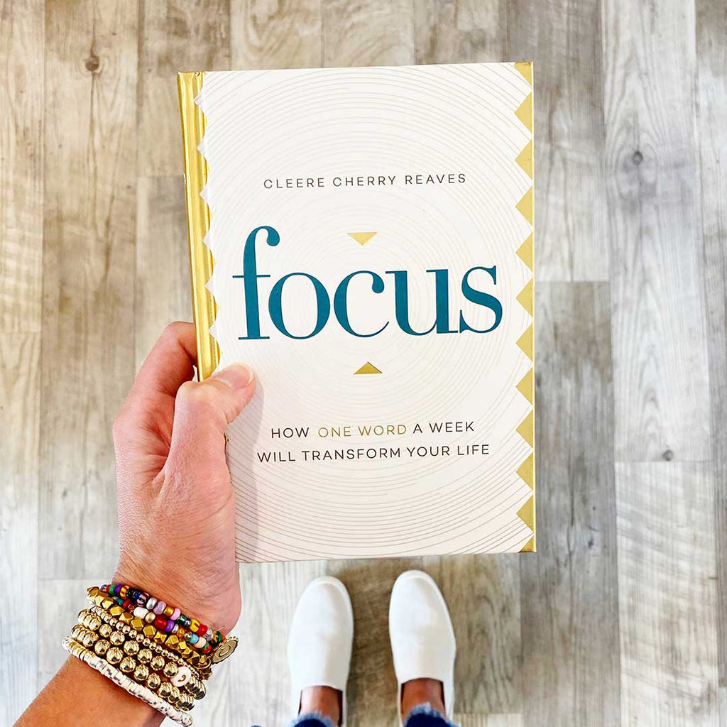 *Autographed* "Focus: How One Word a Week Will Transform Your Life" Devotional book