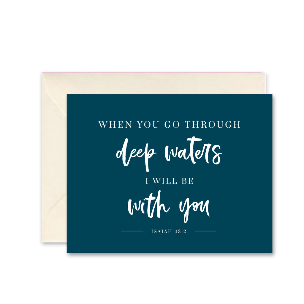 Deep Waters - Greeting Card