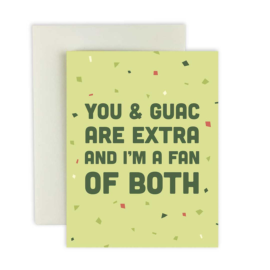You & Guac - Greeting Card