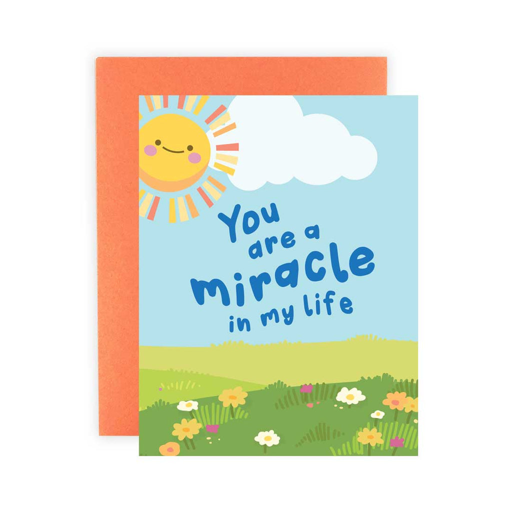 You're a Miracle (Kid) - Greeting Card