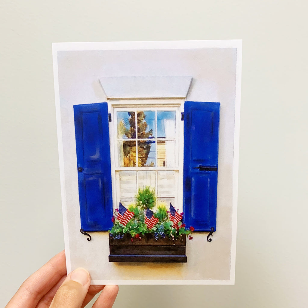 July Windowscape 5x7 Print